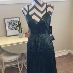 lulus green sequin dress